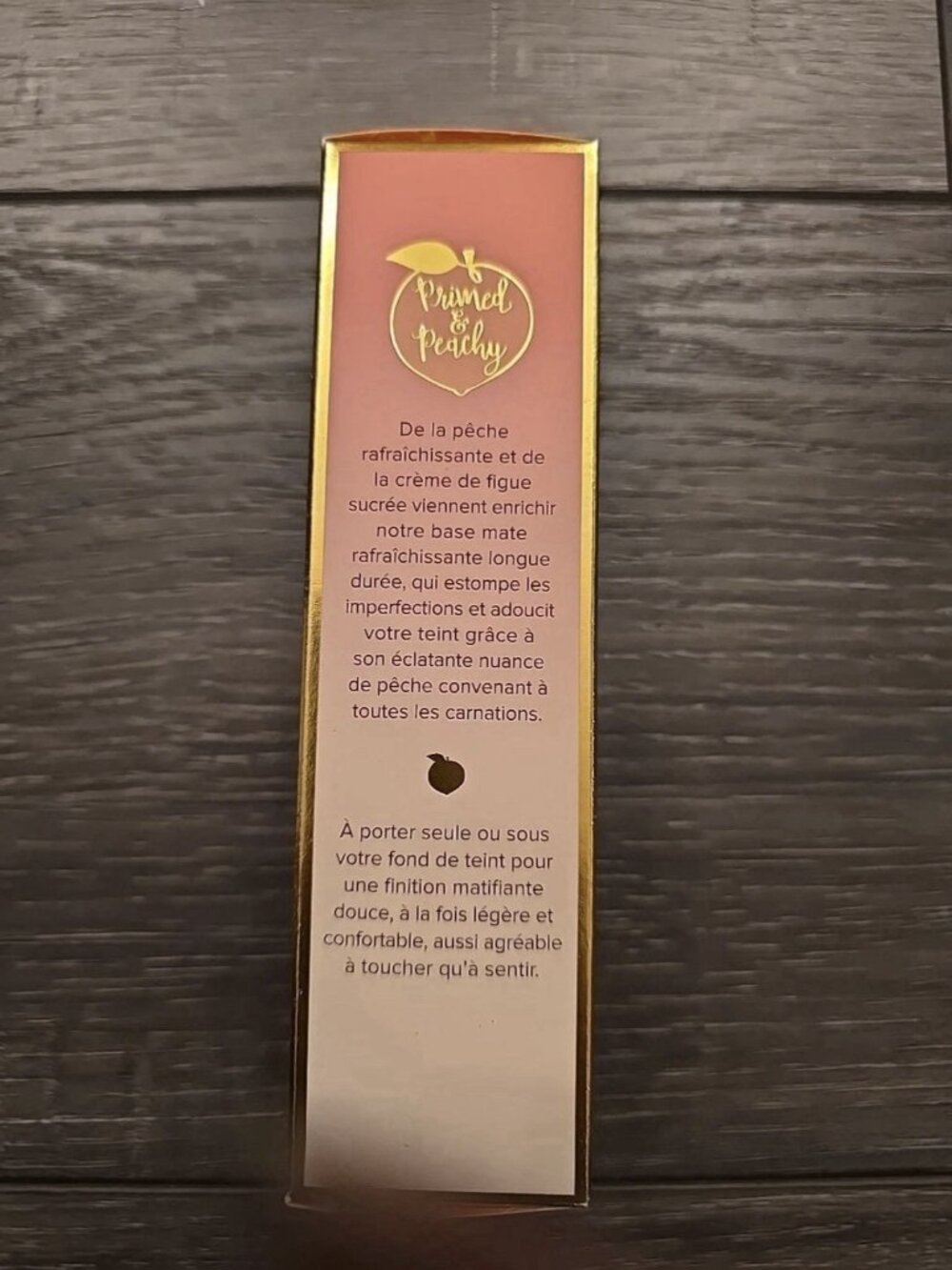 Too Faced PRIMED & PEACHY Cooling Matte Perfecting Primer (1.35 oz./FULL SIZE) - Picture 5 of 5